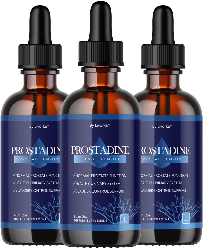 (3 Pack) Prostadine Drops - Official Drop Formel Prostadine for Mænd, Prostadine Anmeldelser, Prostadine Supplement, Prostadine Natural Liquid Support, Prostadine Drop Formel, 3 flasker til 3 Måneder
