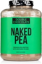 NAKED Pea - Dobbelt chokolade protein fra amerikanske og canadiske farme, Økologisk Kakao, Økologisk kokossukker - Ingen GMO, Ingen soja, og Gluten fri, støtte vækst og inddrivelse - 53 Tjenester