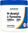 Nutricost Pure N- Acetyl L- Tyrosin (NALT) Powder 100 Grams