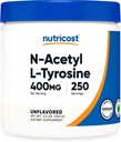Nutricost Pure N- Acetyl L- Tyrosin (NALT) Powder 100 Grams