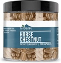 Earthborn Elements Horse Chestnut 200 Capsules, Pure & Undiluted, No Additives