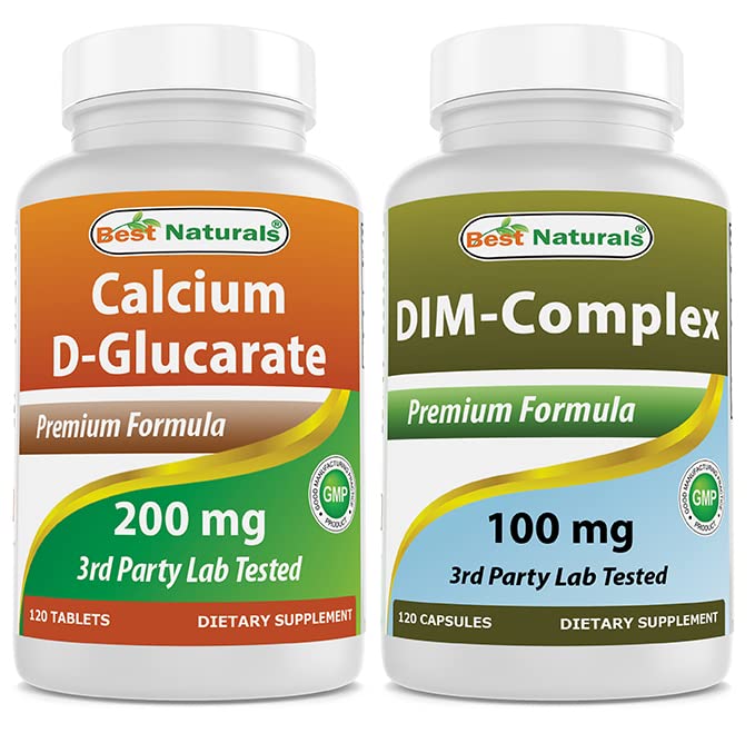 Calcium D- glucarat 200 mg & DIM supplement 100 mg