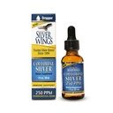 Naturlig Path sølv vinger Kolloid sølv væske - forbedret immunforsvar supplement - 250 ppm (1250mcg) - 1oz Dropper