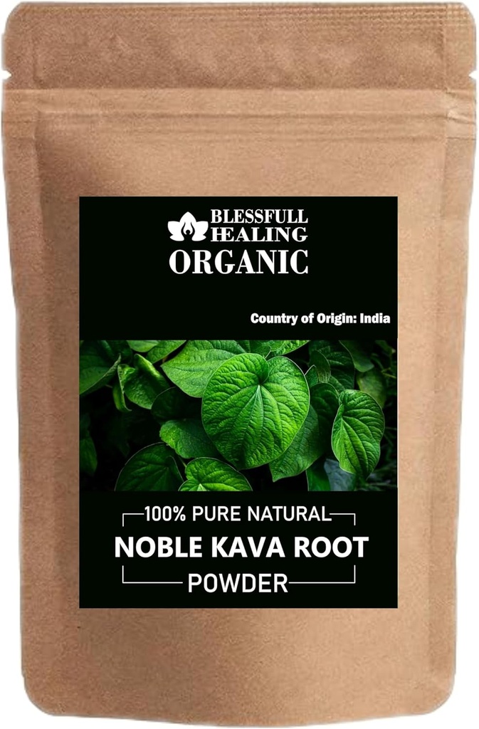 Organic Noble Kava Root Powder 100% Pure Natural 100 Gram / 3.52 oz