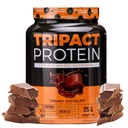 Nutrologi TRIPACT Protein Powder - 7-in-1 Meal udskiftning Rystes med grass Fed Whey Protein Powder, Pea, Rice, Grønne for Muscle Recovery & Immunity, cremet chokolade flavor, 20 Servere