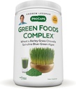 ANDREW LESSMAN Green Foods Complex 600 Servering - Supplies Building Blocks for Sund Væv Vækst, Leverstøtte. 100 mg Hver af Barley Græs, Hvede Græs, Blå Grønne Alger, Chlorella, Spirulina