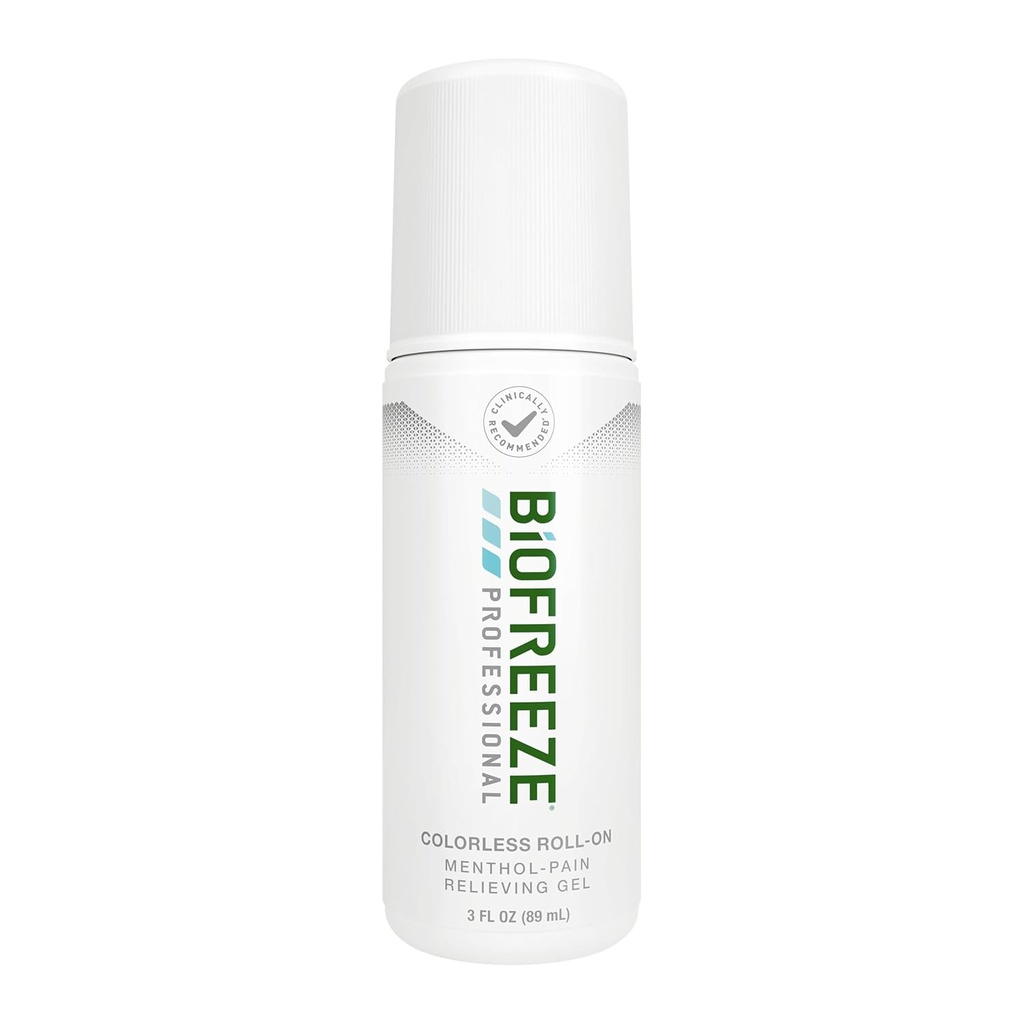 Biofreeze Overnatning Smerte Relief Roll - On, Gigt Smerte Reliver, Knæ- og Lavere Rygsmerter Relief, Sore Muskel Relief, Lavender Senge, FSA Støtteberettiget, 2.5 FL OZ Biofreeze Menthol Roll - On