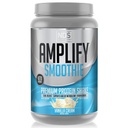 AMPLIFY NDS Nutrition Smoothie Premium Whey Protein Powder Shake with Added Green and Amino Acids - Build Lean Muscle, Gain Strength, Lasting Energy, og tabe fedt - Vanilla (30 Servere)