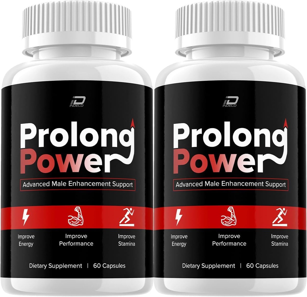 Prolong Power Pills Supplement, Prolong Power Capsules, Prolong Power Advanced Tablets, Prolong Power Pills Anmeldelser, Prolong Power All- Natural Support Formel (2 Pack - 120 Kapsler)