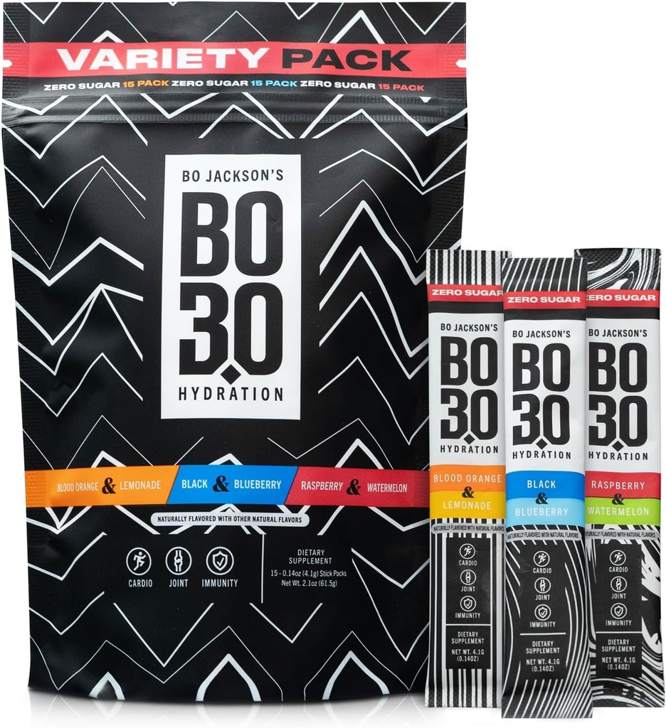 Sugar Free Electrolyte Powder Packets - Keto- venlig Hydration & fælles støtte