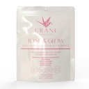 TONE & GLOW 100% Pure Non- Gmo Coix Seed Extract Powder 124; Job 's Tears / Pearl Barley / Adlay Buddy 124; Vegan, Gluten Free, Koncentreret, Alle naturlige, Made in Japan