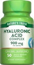 Naturens sandhed Hyaluronsyre med kollagen & MSM; 124; 900mg • 124; 50 kapsler • 124; Non- GMO & Gluten Free Supplement