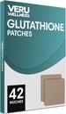 Veru Wellness Glutathione Plus Daily Patch - Self Adhesive Patch, 8-10 timer (42 dag)