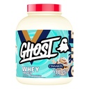 GHOST Whey Protein Powder, Cinnabon - 5LB, 25G Protein - Cinnamel Roll Flavored Isolate, Concentrate & Hydrolyzed Whey Protein Blend - Post Workout Shakes - Soy & Gluten Free