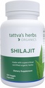 Tattva 's urter Shilajit Herbal Supplement, Shilajit for mænd og kvinder, Himalayan Shilajit Kapsler, Shilajit Extract, 1 Pack, 120 Greve, 25 År Premium Service