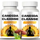 Candida Cleanse - Gut & Colon Support, Advanced Formel - Oregano Leaf, Wormwood, Black Walnut, Captac Acid