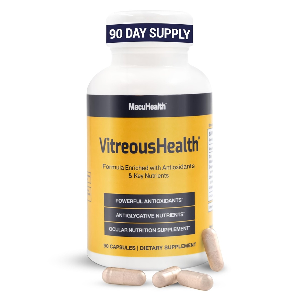 Macuhealth VitreousHealth Evidence- Based Eye supplement - 90 kapsler