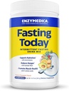 Enzymedica, Fasting Today, Intermittent Fasting Drink Mix med Electrolyte Powder supplement til Hydration, Appetit og Muscle Health, Keto Friendly, Tropical Ananaple Flavor, 24 Servering