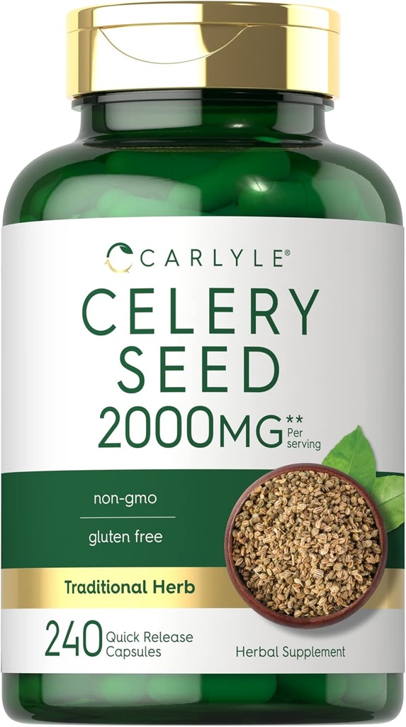 Carlyle Celery Seed Extract Kapsler 124; 2000mg