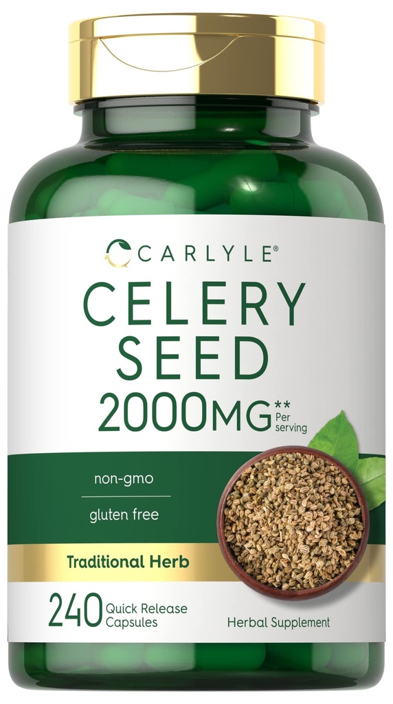 Carlyle Celery Seed Extract Kapsler 124; 2000mg
