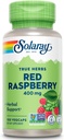 SOLARAY Red Raspberry Leaves Kapsler, 400 mg