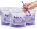 Easy- to- Brug Suppository Applicator for kvinder og mænd, Disponibel Applicator for Suppositorier for Forstoppelse fra forskellige brands, 3- Pack, 30- Greve, Størrelse A2