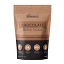 JUST INGREDIENES Chocolate Protein Powder - 20-Serving Blend med 100% Grass- Fed Whey & Organic Plant Proteins - Rich Cocoa Flavor - Understøtter muskel Inddrivelse, Energi *