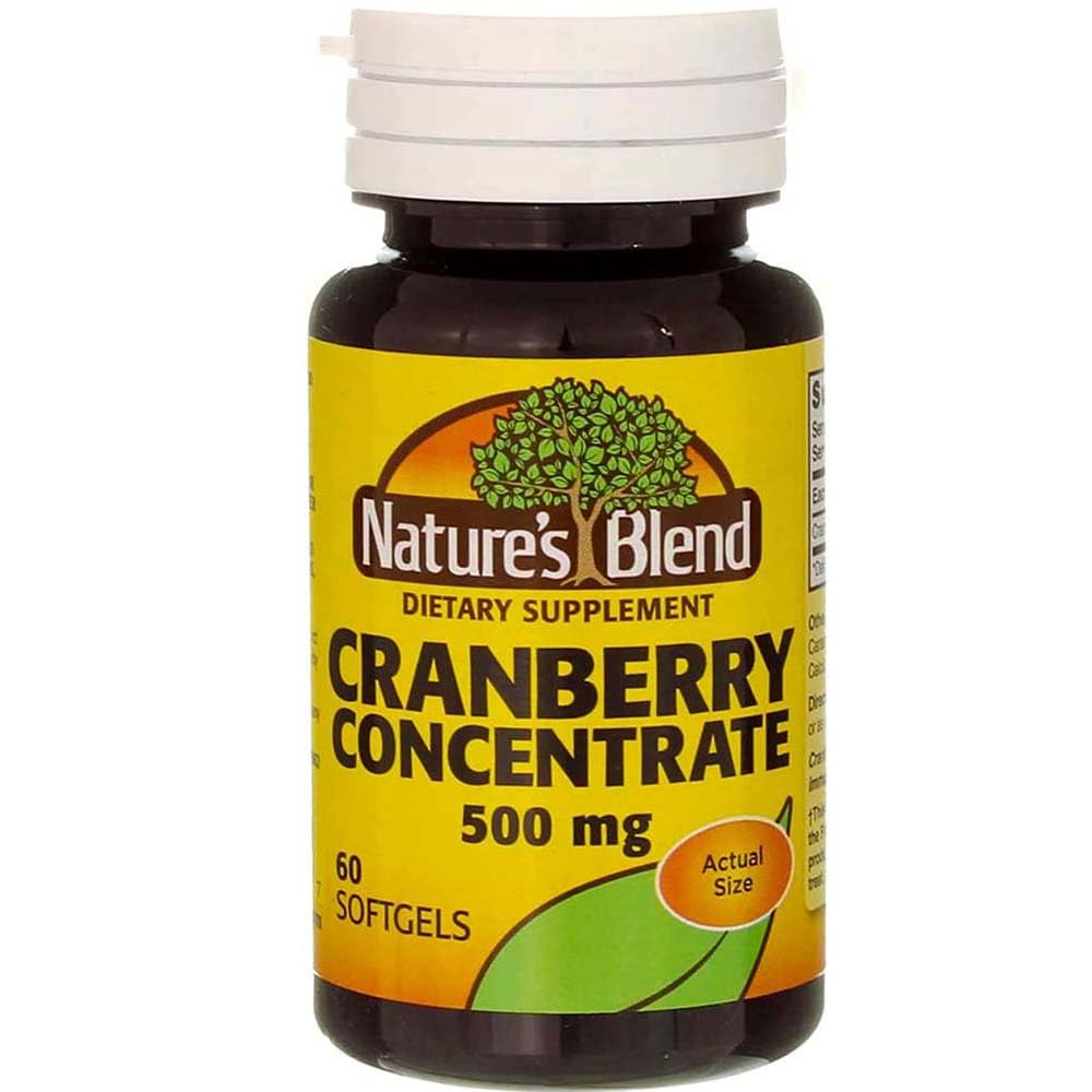 Naturens Blend Tranebær Koncentrat 500 mg 60 Sgels