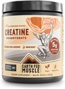 Earth Fed Muscle Transcend Creatinine Monohydrat Powder - 100% German Creapure Creatin for Womens