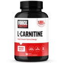 FORCE FACTOR L- Carnitin Supplement, L Carnitin Tartrate 1000mg kapsler til at konvertere fedt til energi, Support Muscle Recovery, og Boost øvelse ydeevne, Vegan, Non- GMO, 90 tabletter