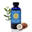 MCT Oil fra kokosnødder med C60 ESS60, immunstøtte, dvalehjælp rig på antioxidanter, fleksibilitet og fælles support supplement, fremmer MCT Wellness for Energy Boost, 8 oz
