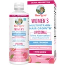 MaryRuth Organics Women 's Multivitamin + Lustriva hårvækst Liposomal MSD 124; Biotin 10000mcg