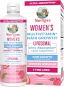 MaryRuth Organics Women 's Multivitamin + Lustriva hårvækst Liposomal MSD 124; Biotin 10000mcg