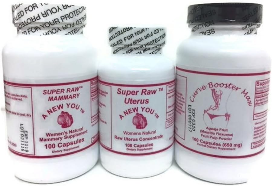 SOR Mamary, Uterus og Curve Booster Pack til Crossdressing Mænd og Trans- Kvinder