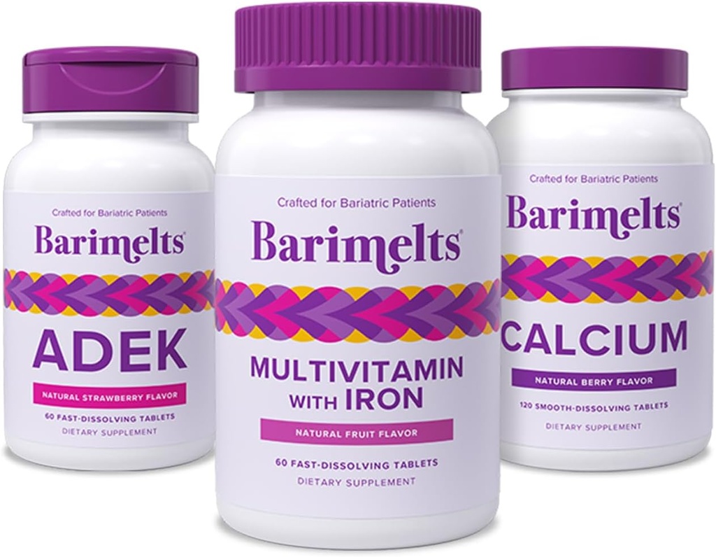BariMelts Path to Bariatric Success Pack - Multivitamin med jern, calciumcitrat og ADEK