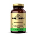 Solgar Milk Thistle - 100 Vegetabilske kapsler - Fuld potens (FP) - Non- GMO, Vegan, Gluten Free, Dairy Free, Kosher - 100 Servere