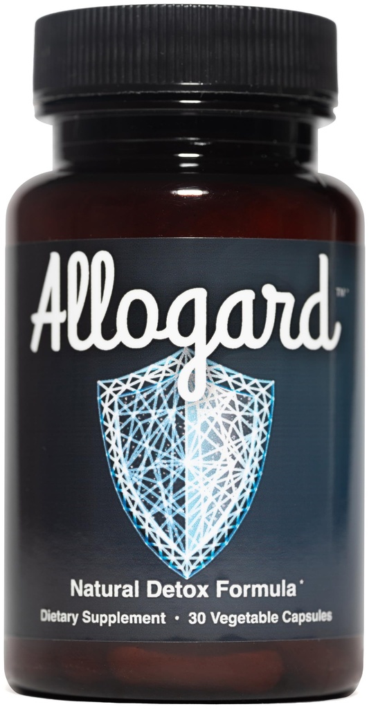 Allogard - Natural Detox Supplement - Non- GMO, Vegan, Gluten- Free