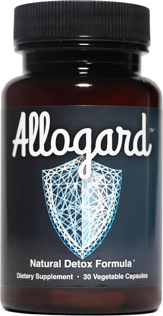 Allogard - Natural Detox Supplement - Non- GMO, Vegan, Gluten- Free