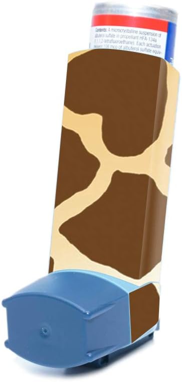 MightySkins Hud til Ventolin HFA Asthma Inhaler - Giraffe Memory 124; Beskyttende, holdbart, og Unique Vinyl Decal wrap Cover 124; Let at anvende, fjerne og ændre stilarter Memory 124; Lavet i USA