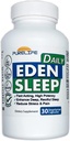 Eden Daily Sleep [New GABA Free Formel] - Fall Assaple Hurtigere, Slap af din krop, fremme dyb og rolig søvn (30 Veganske kapsler)