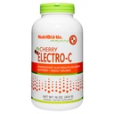 Nutribitic - Cherry Electro-C Vitamin C & Electrolyte Powder, 16 Oz - 124; 850 Mg Vitamin C Per Serving C124; Effervescent Electrolyte Recharge C124; Bufferet & Højtydende Opløselig C124; Non- GMO & Gluten Free