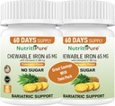 Chewable Iron 65 mg with Vitamin C 180 mg - Tablet i Ananas Arv 60 Greve (2)