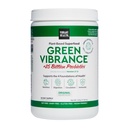 Vibrerende sundhed, Green Vibrance, omfatter 65 Plantbaserede superfoods, 25 Millioner Probiotika, Fiber, Adaptogens & Enzymes, 30 Servere