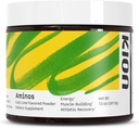 Kion Aminos Essential Aminosyrer Supplement - Aminosyrepulver, Amino Energy Powder, Essentiel energi uden koffein, Essential Aminosyrer, BCAA EAA - 30 Servere, Cool Lime