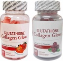 Generisk Nature Glow Glutathione Collagen - Strawberry & Tranberry Flavor Bundle, 60 Chewable Gummies Hver