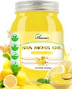Irish Sea Moss Gel Raw 18.5OZ Naturlig skabt Seamoss Gel med 92 mineraler og vitaminer, sund fordøjelse, non-GMO-projekt