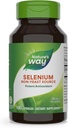 Nature 's Way Selen, Non- Gær Kilde, Potent Antioxidant, 100 kapsler (Packaging May Vary)