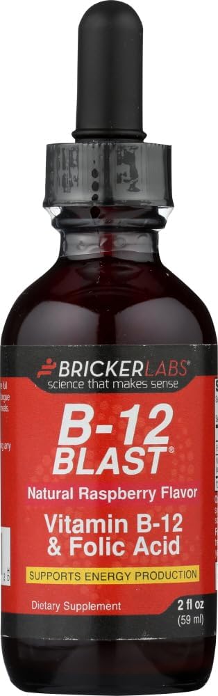 StarSun Depot Bricker Labs B- 12 Blast, Raspberry - 2 Oz (pakke af 1) Image May Vary