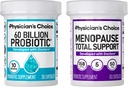 Lægens CHOICE Menopause Support + fordøjelsesstøtte Bundle - 60ct