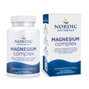 Nordic Naturals Magnesium Complex - 90 kapsler - 225 mg Magnesium, 1, 9 mg Jern - Brain & Heart Health, Mood, Energy, & Muscle Relaxation - Non- GMO, Vegan - 30 Servering